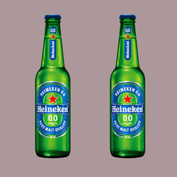 Heineken 0.0 Alcohol-Free Beer Pack of 2
