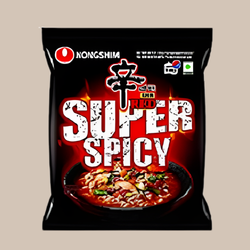 Nongshim Shin Ramyun Red Super Spicy Noodles