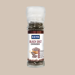 Keya Black Salt Grinder