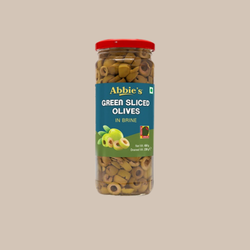 Abbie's Green Sliced Olives