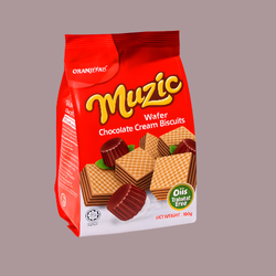 Muzic Wafer Chocolate Cream Biscuits