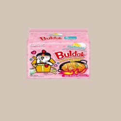 Samyang Buldak Carbonara Hot Chicken Ramen (5 Pack)