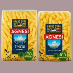 Agnesi Italian Pasta – Pennoni & Tortiglioni