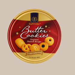 Sapphire Butter Cookies – Original Danish Recipe