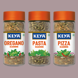 Keya Italian Seasoning Set – Oregano, Pasta & Pizza