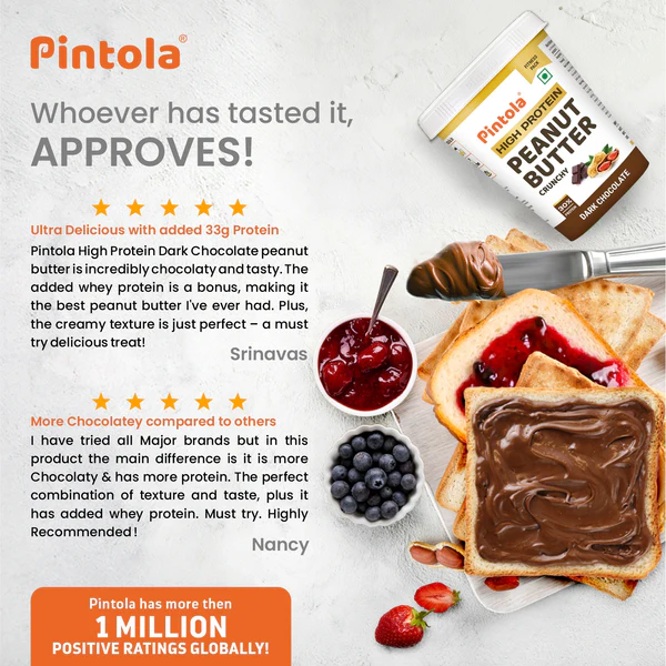 High Protein Dark Chocolate Peanut Butter - Image 6