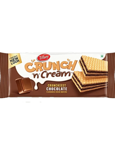 Tiffany Crunch 'n' Cream Chocolate Flavoured Cream Wafers, 135 g