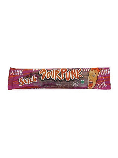 Sour Punk Candy Stick - Blue Berry Flavour, 40 g