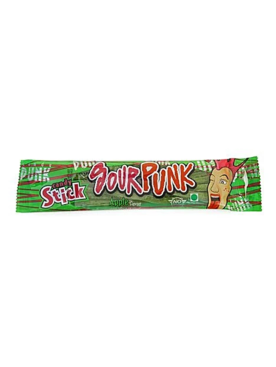 Sour Punk Candy Stick - Apple Flavour, 40 g