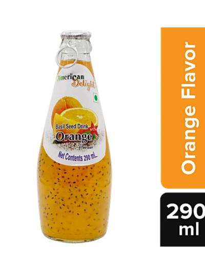 American Delight Basil Drink - Orange Flavored, 300 ml