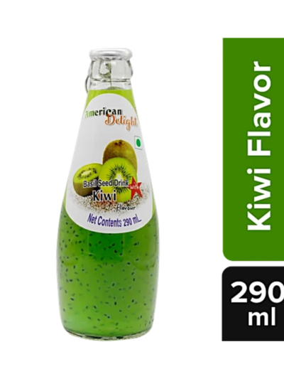 American Delight Basil Drink - Kiwi Flavored, 300 ml
